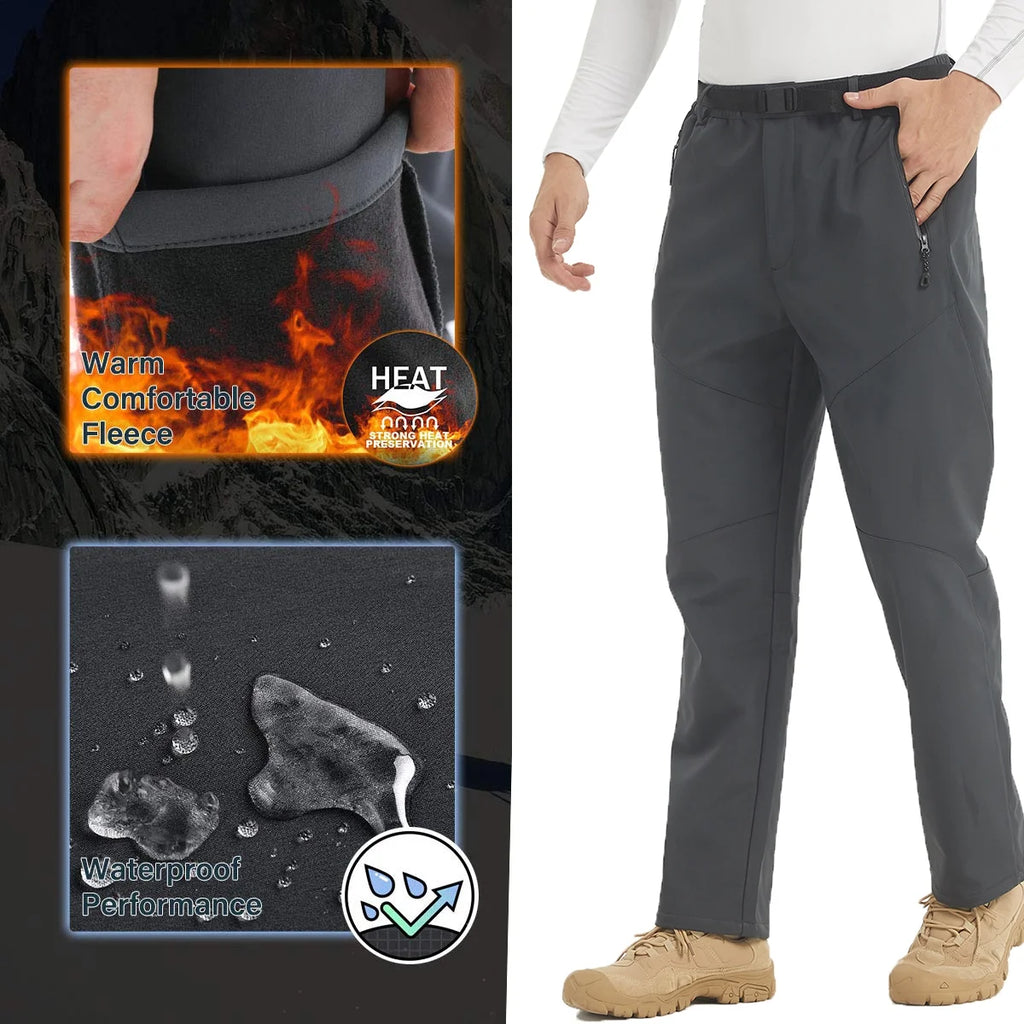 Waterproof Fleece Lined Softshell Ski Pants R587