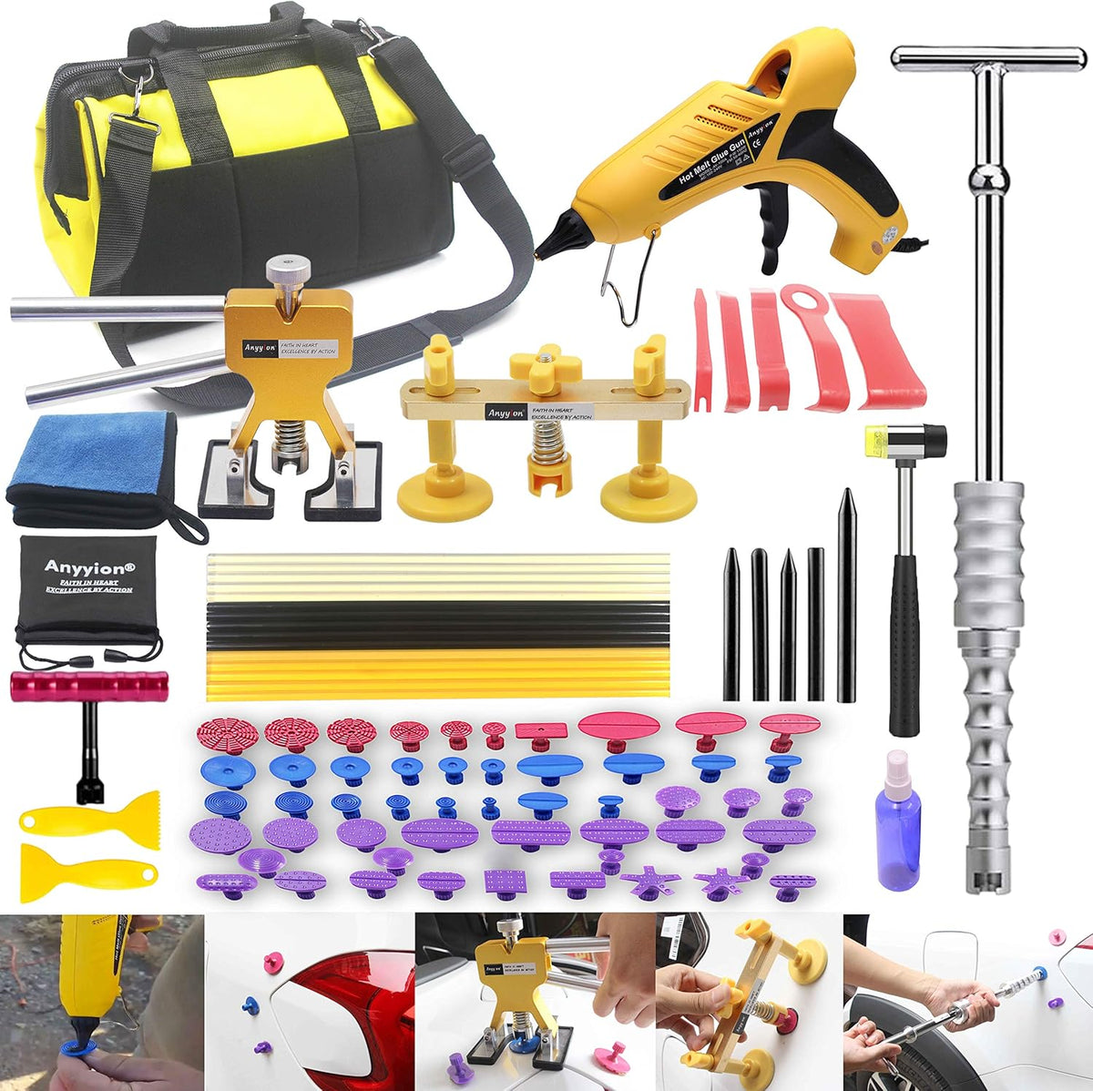 88pcs Paintless Dent Repair Kit K422
