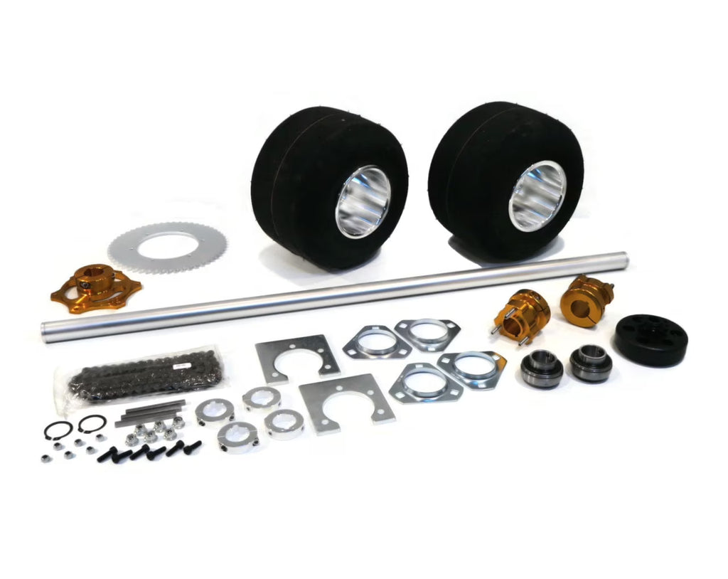 36 Inch Shaft Kit for Drift Trike Bikes with 4 Bearing Flangettes U150