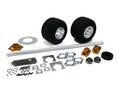 36 Inch Shaft Kit for Drift Trike Bikes with 4 Bearing Flangettes U150