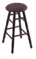 Dark Cherry Maple Bar Stool with Truffle Seat T592181