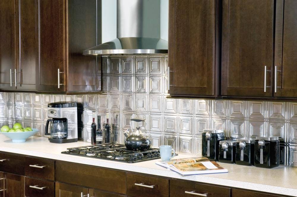 Stainless Steel Backsplash Panels M323458