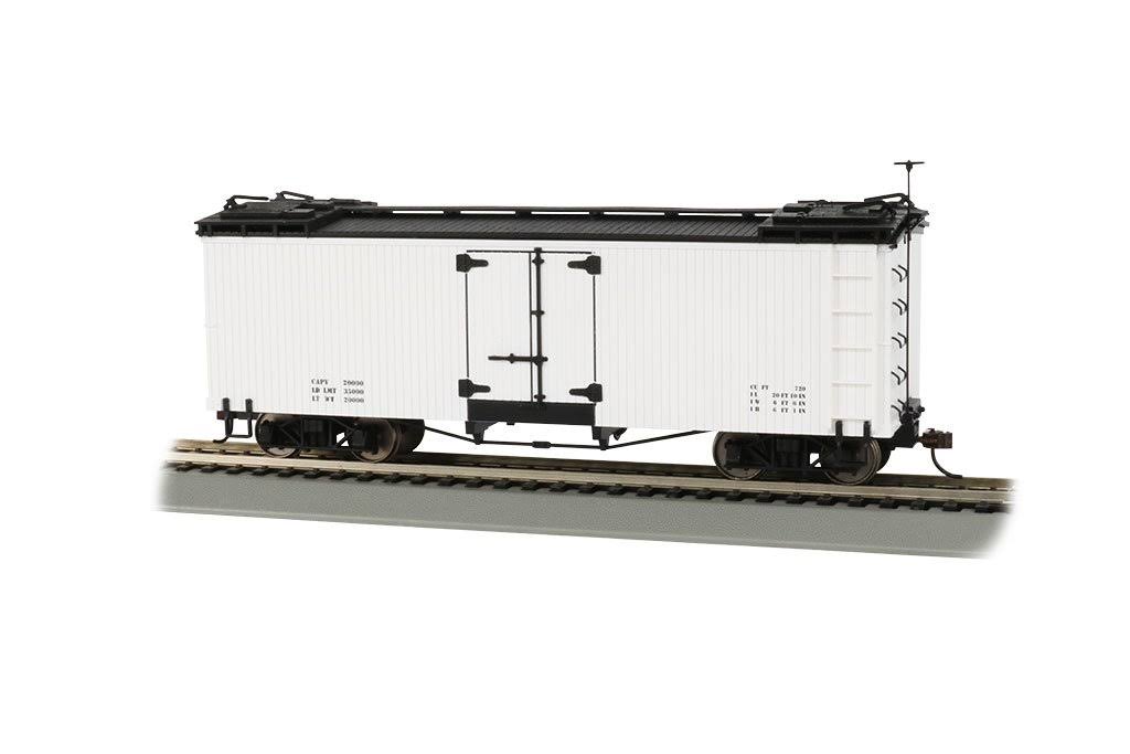 White with Black Roof Reefer Car A1288