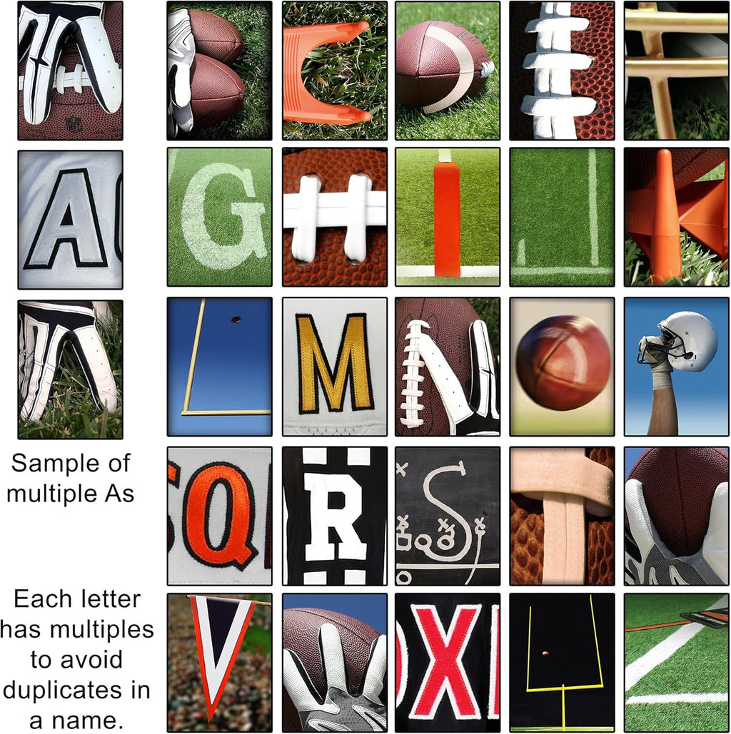 Football Name Art Decor Print F766240