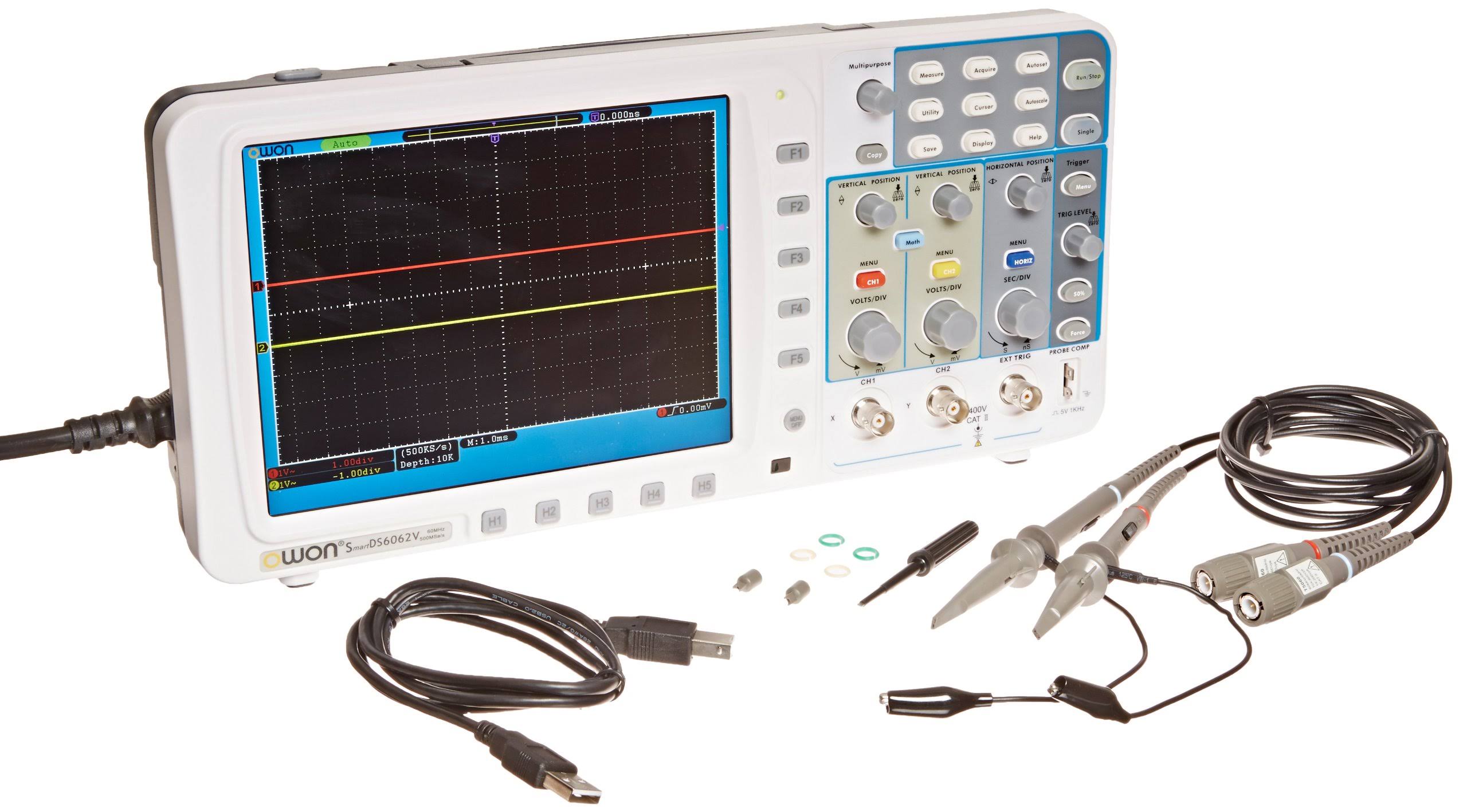 2 Channels 60MHz Digital Storage Oscilloscope with VGA Interface S74394