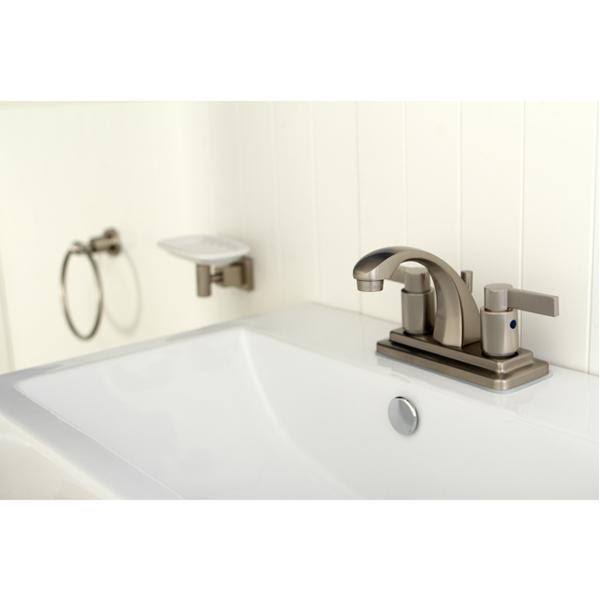 Satin Nickel 6x22 Towel Ring U662