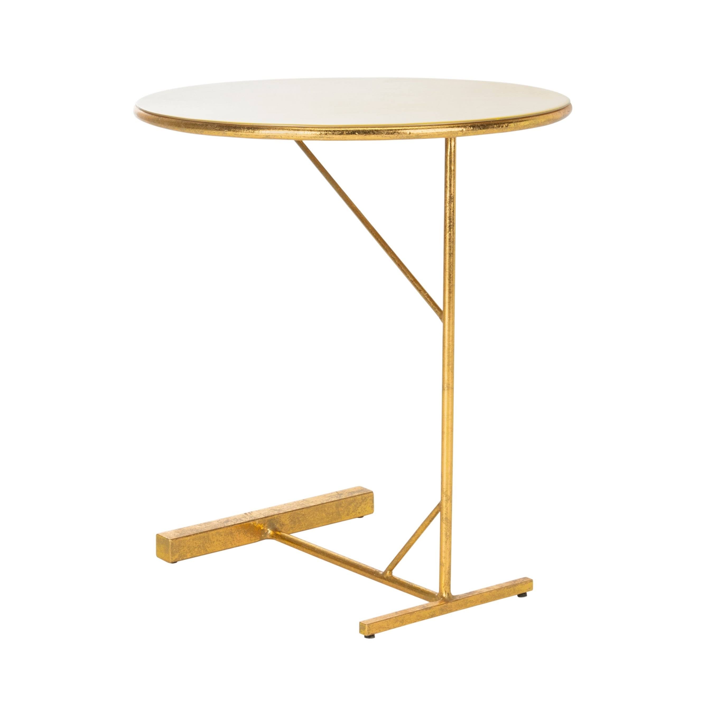 Round C Table Yellow/Gold H95100