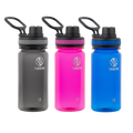 18oz Tritan Straw Bottle 3pk Black Fuchsia Royal L845047
