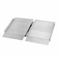 Silver Spring 2鈥?L Single-Fold Aluminum Wheelchair Ramp 700 lb. Capacity W8474