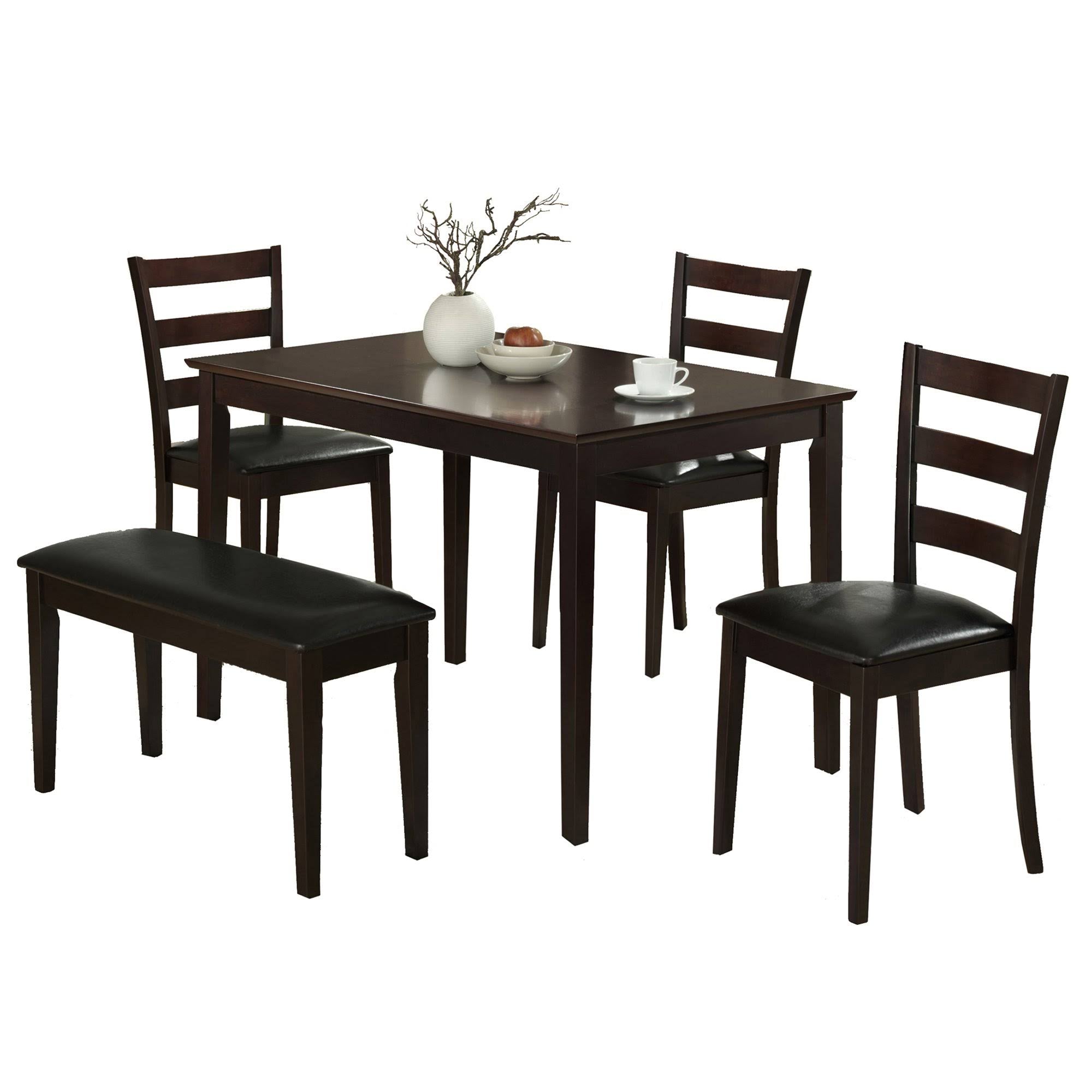 5pcs Solid Wood Dining Set Q98267