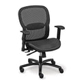 Big and Tall Chair Black Mesh A199834