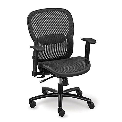 Big and Tall Chair Black Mesh A199834