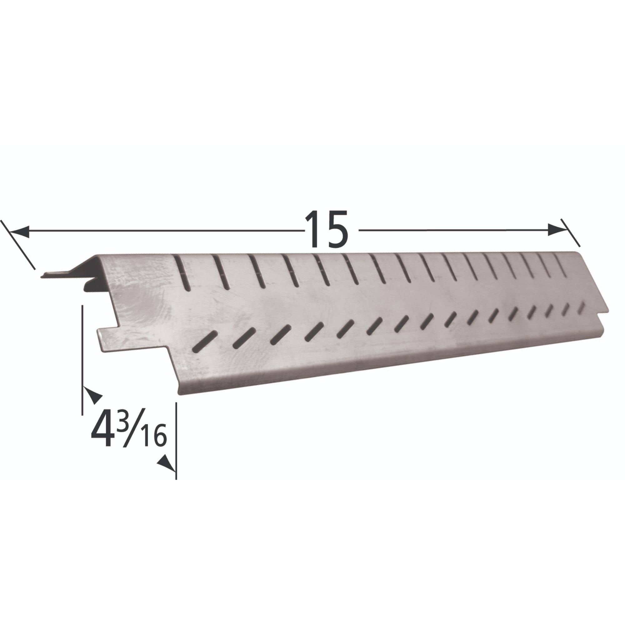 15x22 Stainless Steel Heat Plate for Gas Grills K42088
