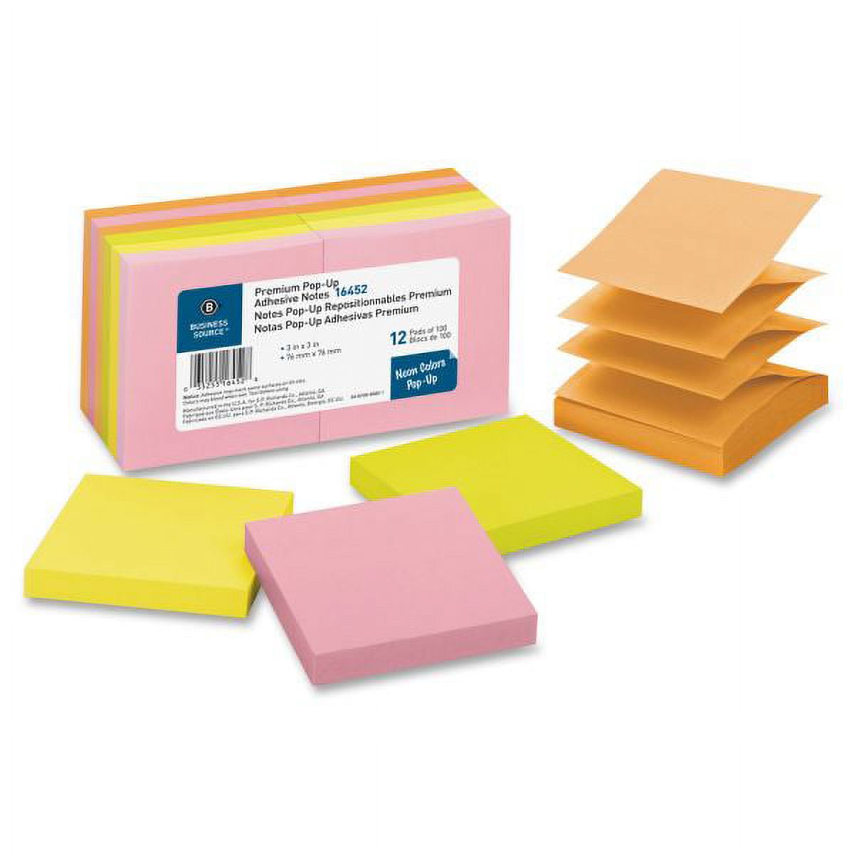 Pop-Up Adhesive Note Pads W730