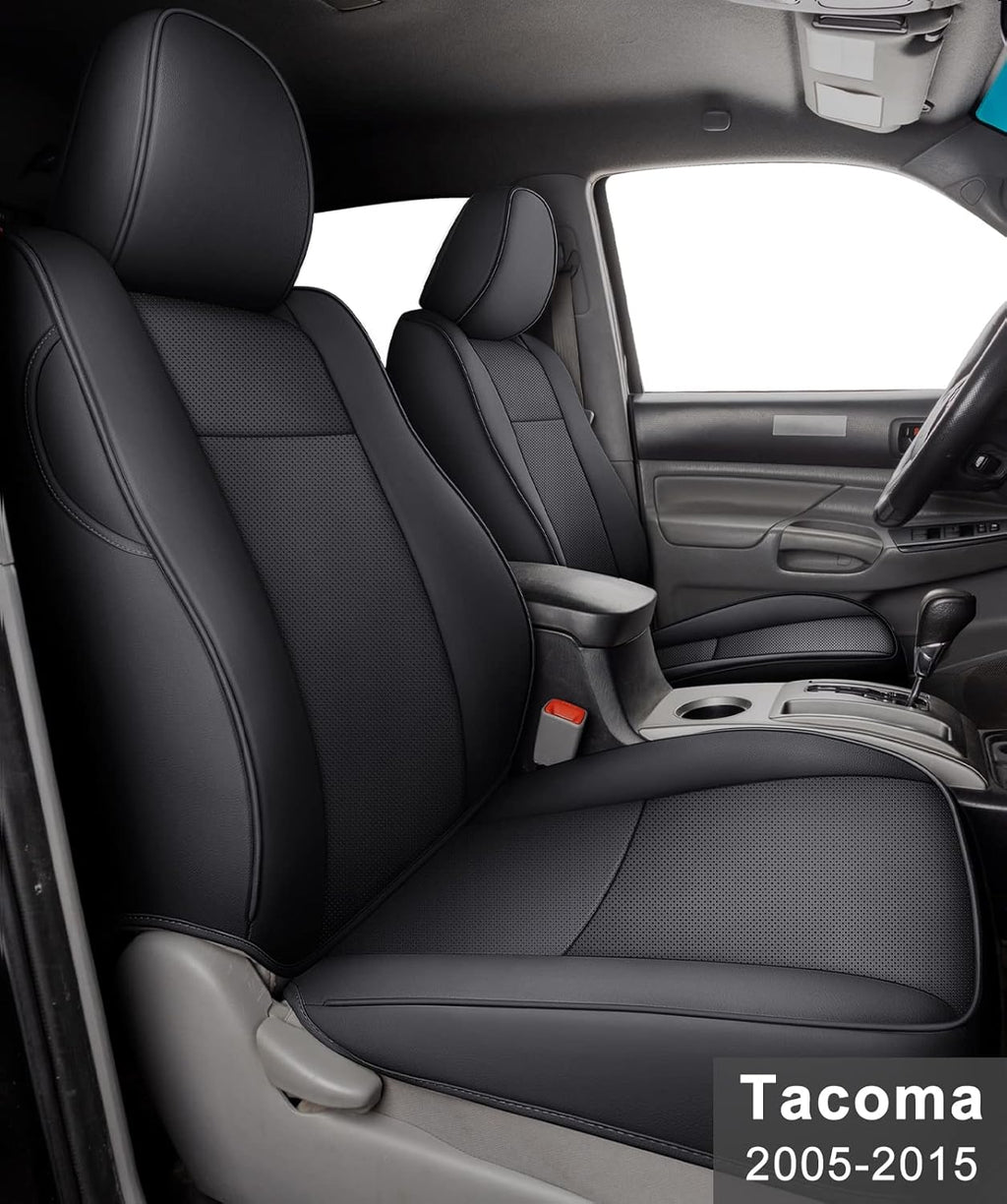 Custom Fit Faux Leather Seat Covers for Crew Cab U580498