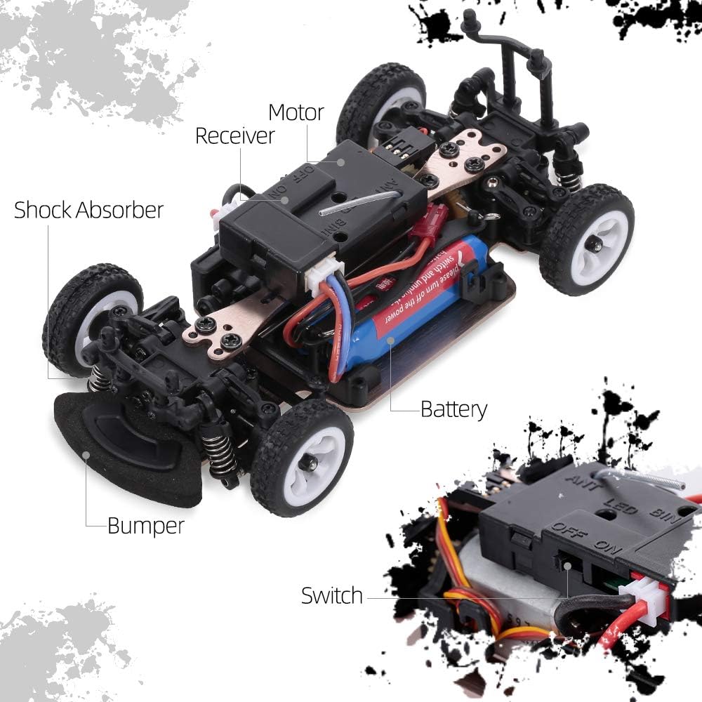 1/28 Scale 2.4G 4WD 30KM/H RC Car Y1534