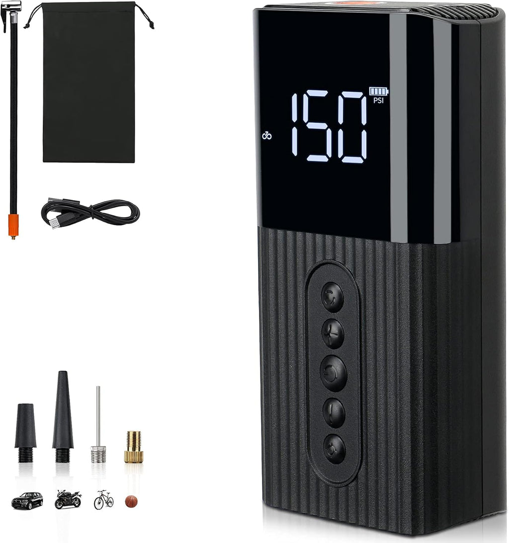 Portable 150PSI Cordless Tire Inflator Air Compressor O50378
