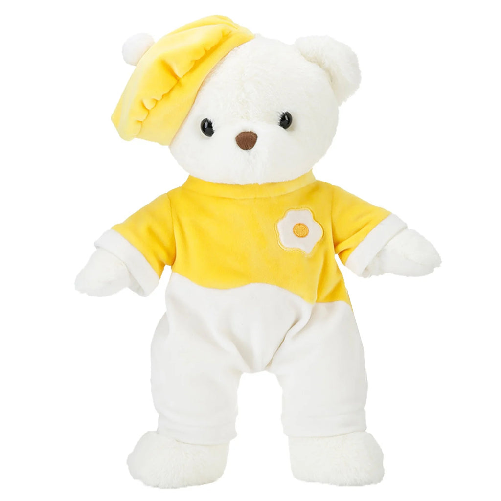 Colorful Egg Yolk Cap Design Plush Doll L3650