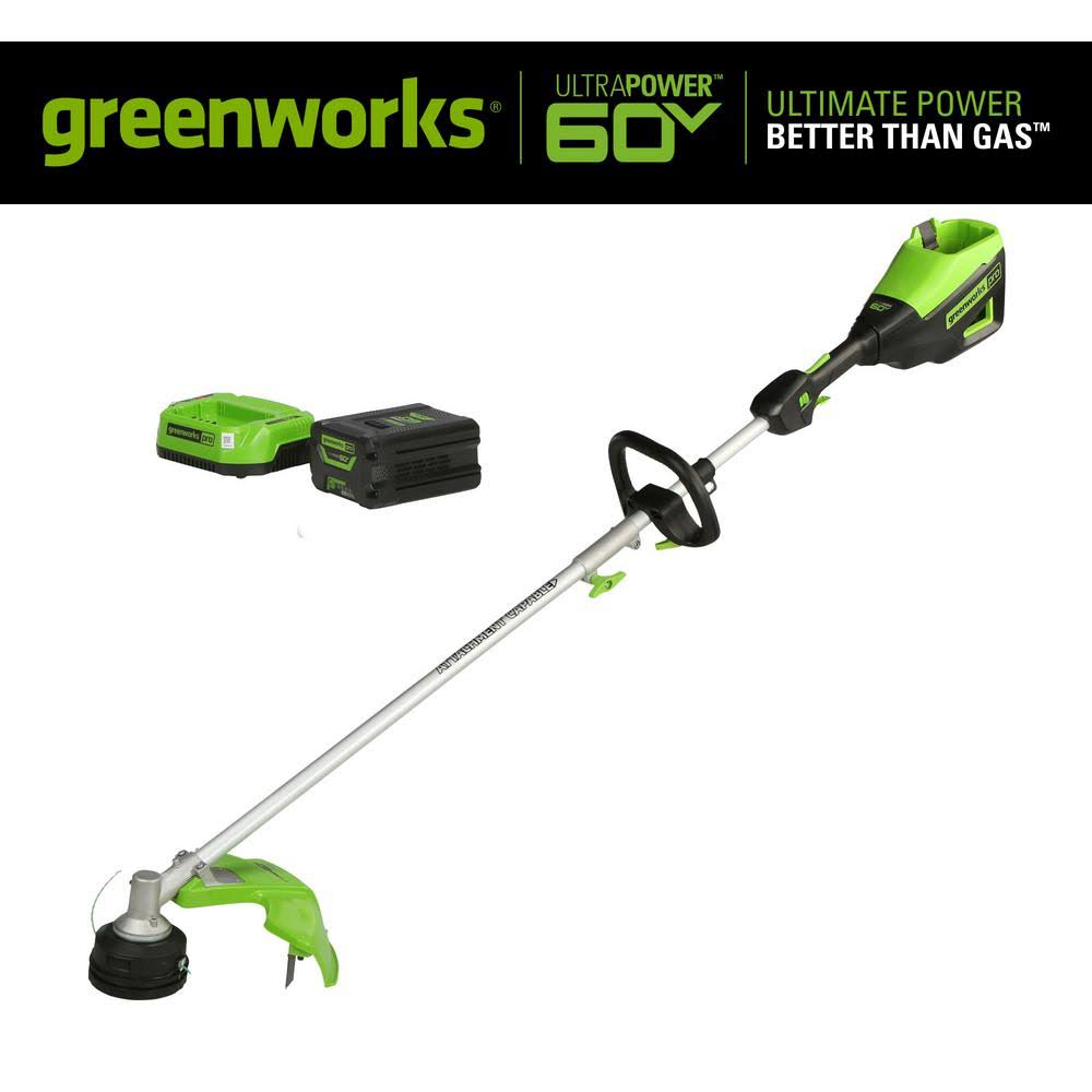 16 in. 60-Volt Battery Cordless String Trimmer with 4.0 Ah Battery and Charger K69822