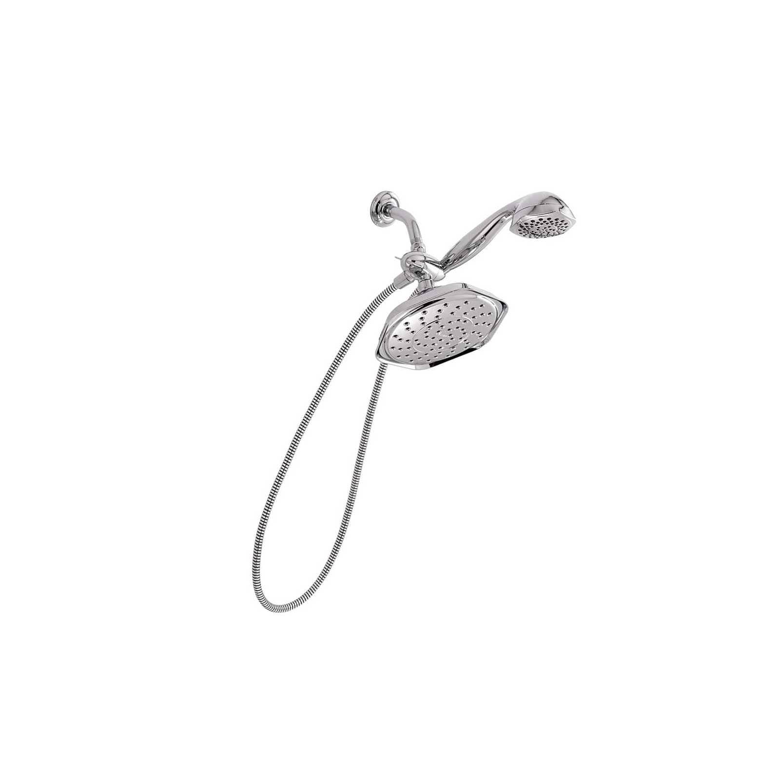 Chrome Single Rainshower with 7-Function Handshower I225