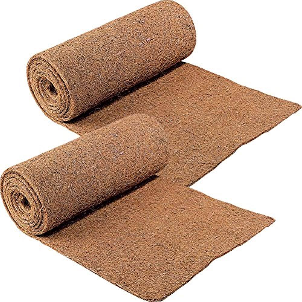 Brown Carpet Mats Set of 2 Y5267