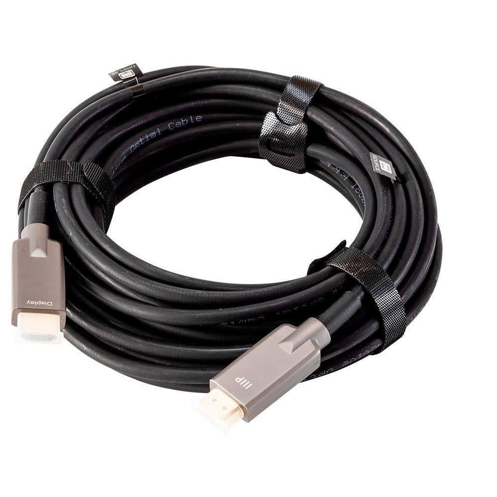 50 Feet Black Fiber Optic HDMI Cable F773