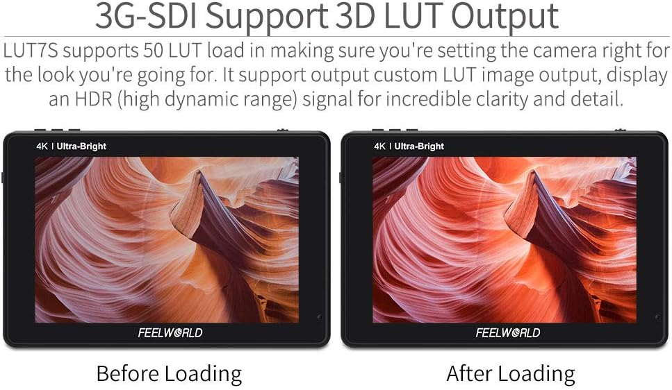 7 Inch 2200nit Ultra Bright Touch Screen Camera Field Monitor T52165