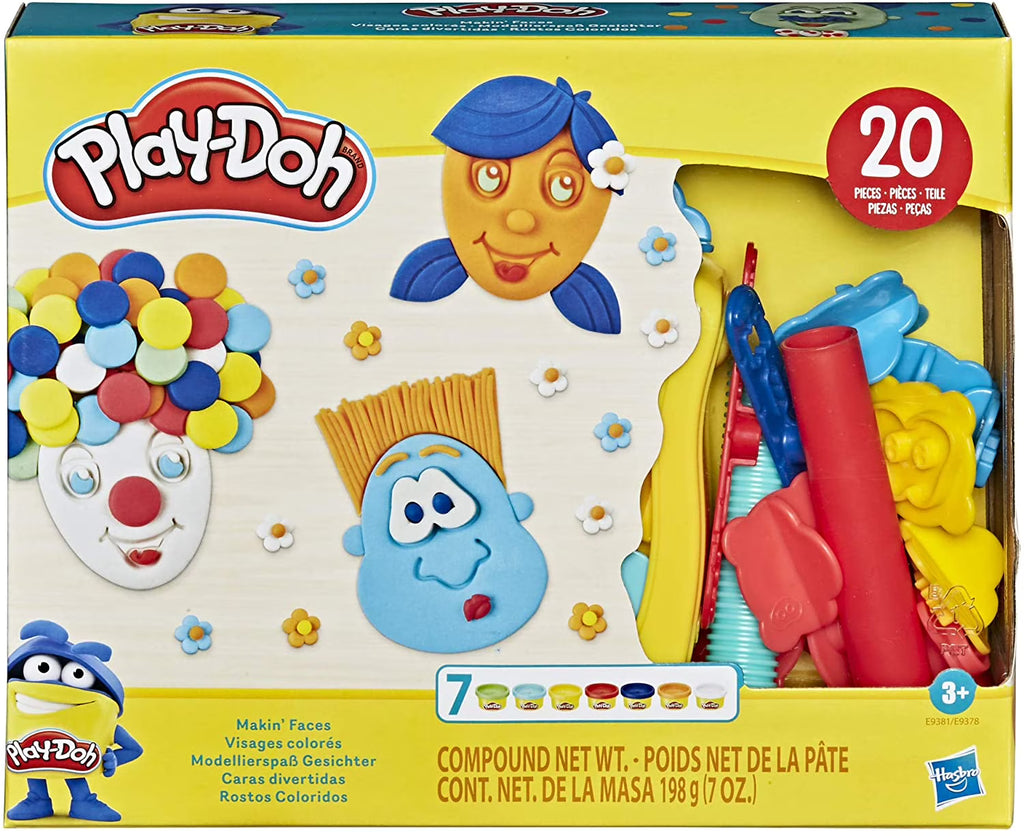 7 Non-Toxic Colors Play-Doh Create It Kit R51459
