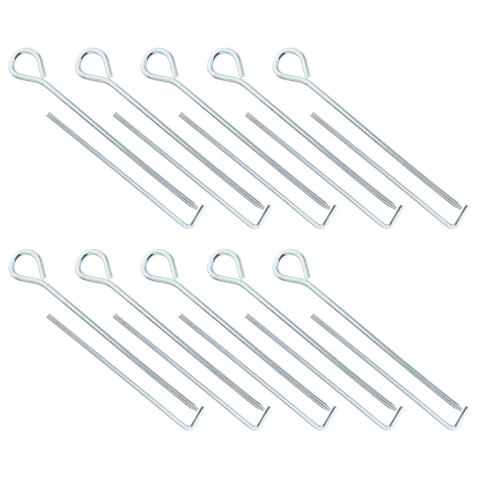 20Pcs Tent Stakes Camping Anchors Z302974