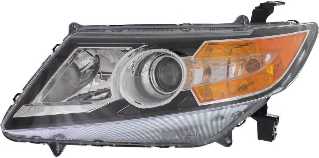 Halogen Headlight Assembly Pair for Honda Odyssey 2014 2015 2016 2017 U51256