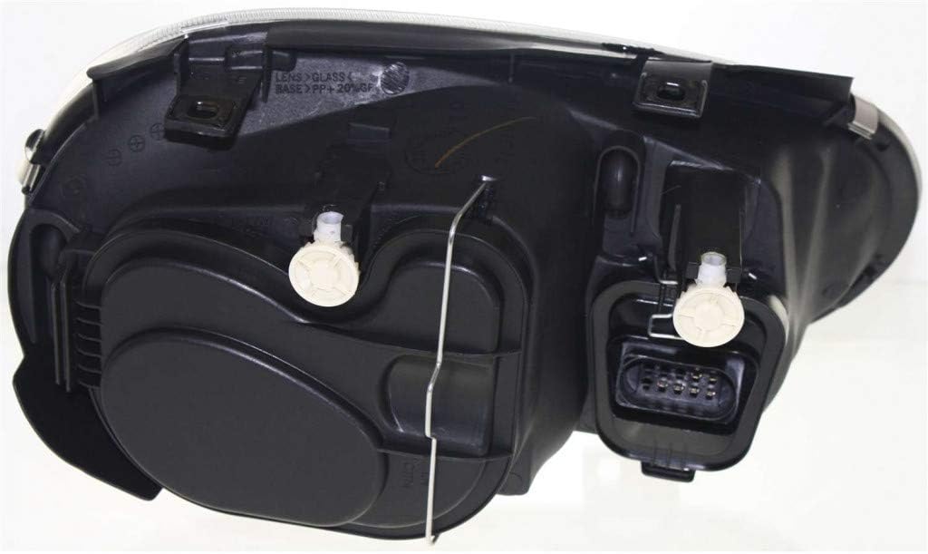 Headlight for 1999-2002 Volkswagen Cabrio Driver and Passenger Side w/Bulbs O858294