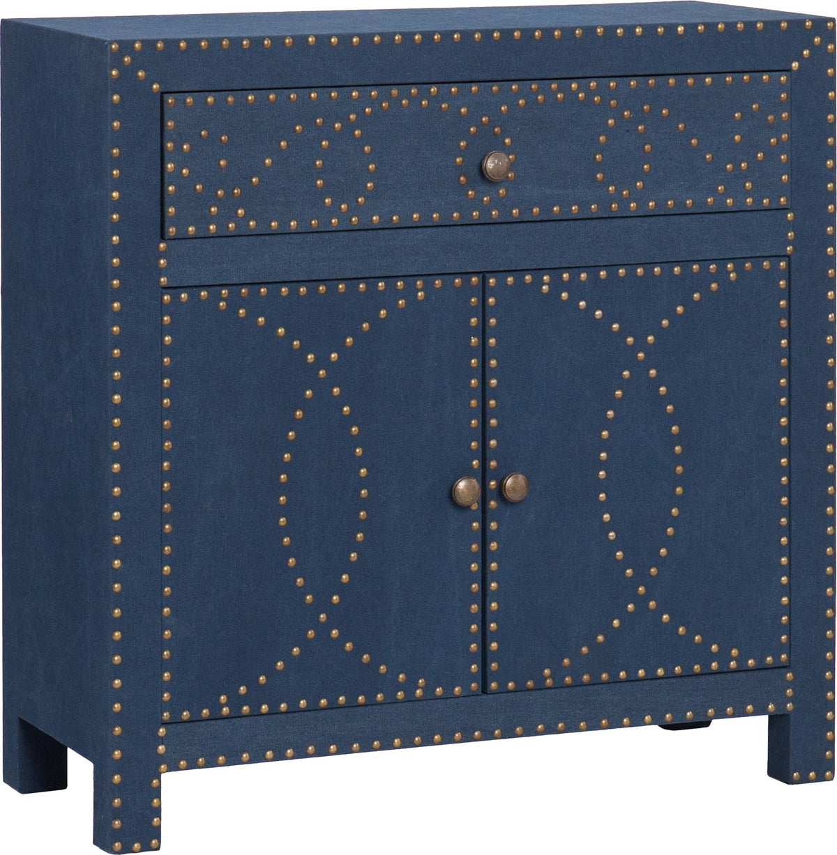 Navy Double-Door Cabinet O2290