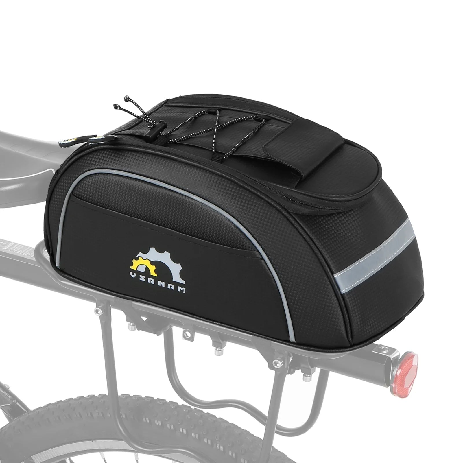 Waterproof Insulated Bike Trunk Bag Pannier A208549
