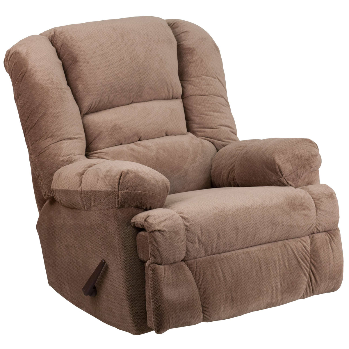 Camel Microfiber Rocker Recliner J13671