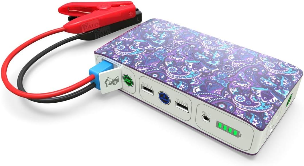 Portable Phone Laptop Charger Car Jump Starter with AC Outlet Pack of 2 W8520