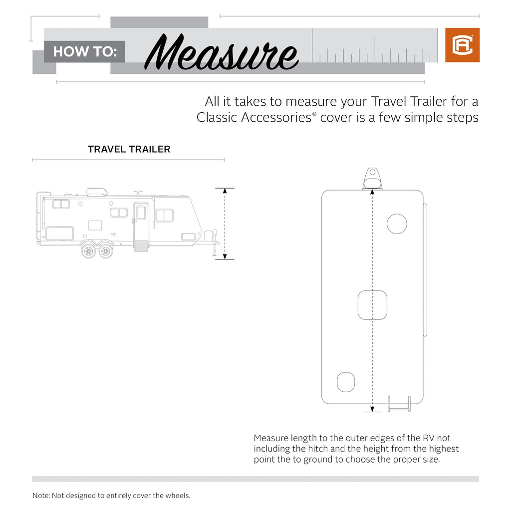 Travel Trailer Cover, 27-30 ft J9140