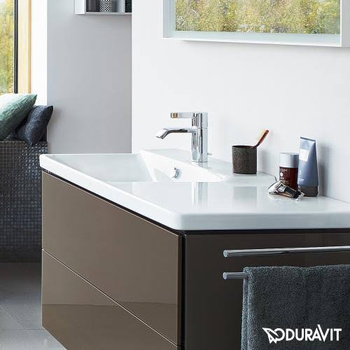 White Bathroom Sink L146
