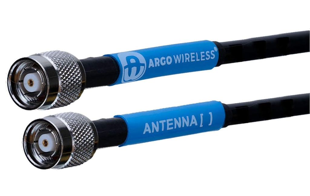 25 ft Low Loss RF Antenna Cable with RP-TNC Male Connectors L38721