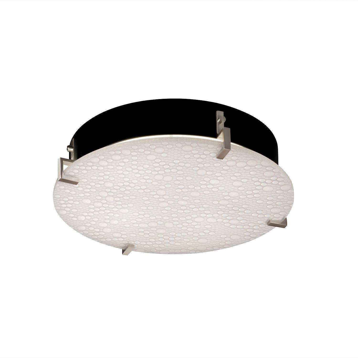 2-Light 12 inch Square Semi-Flush Mount Z816013