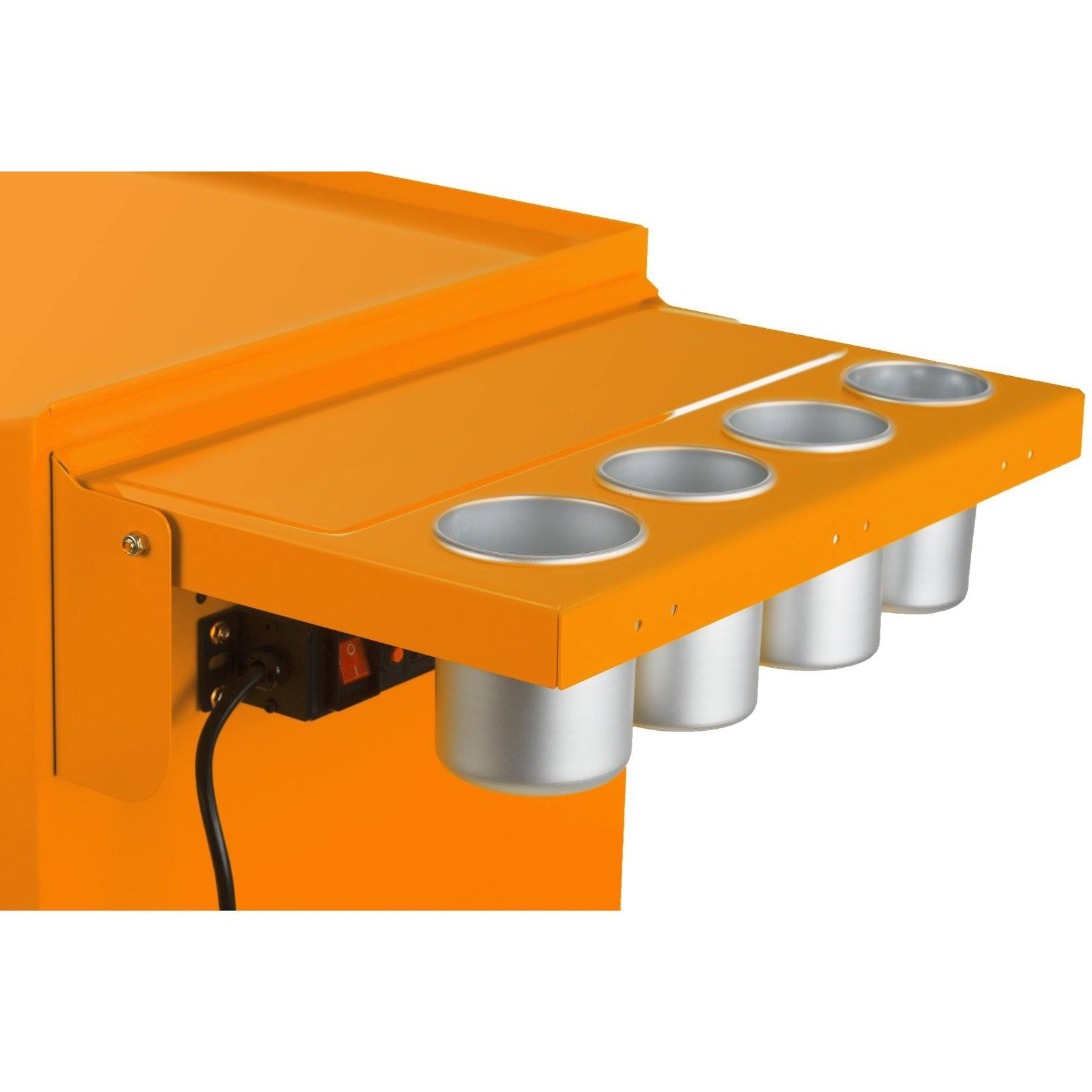Orange Salon Cart H46957