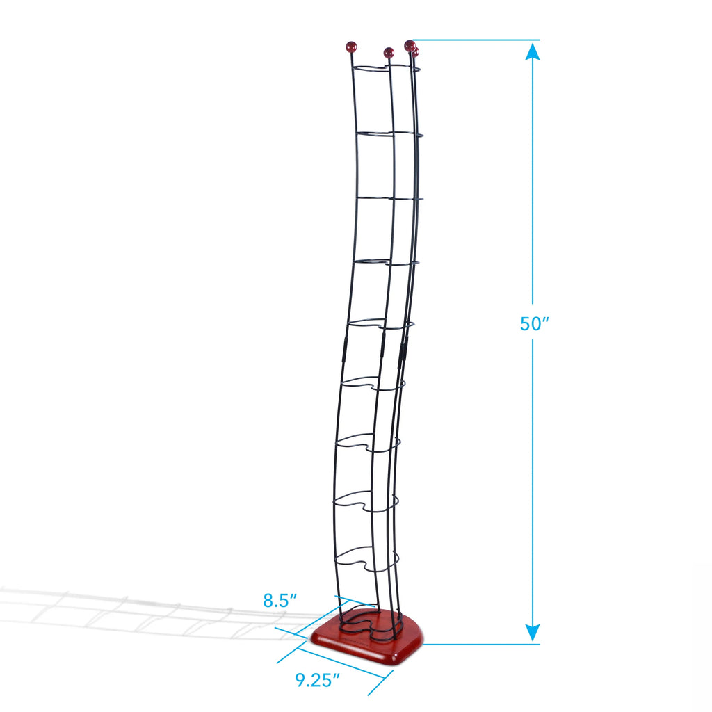Wire Tower 110 Black Cherrywood O250