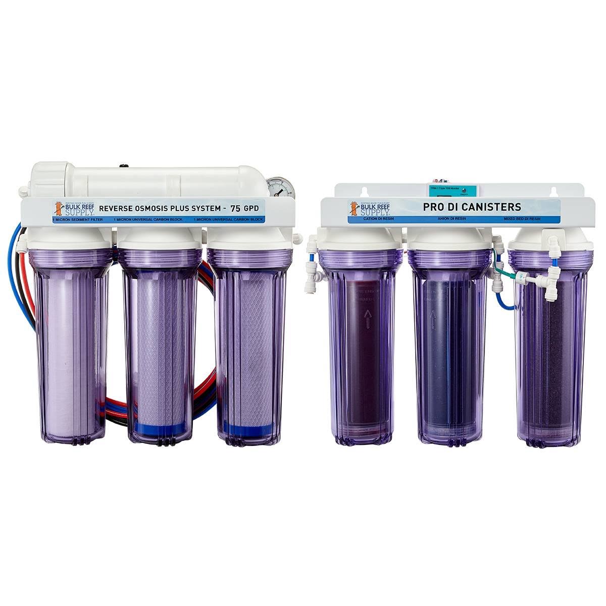 7 Stage Pro Plus 75 gpd RO/DI System T209901