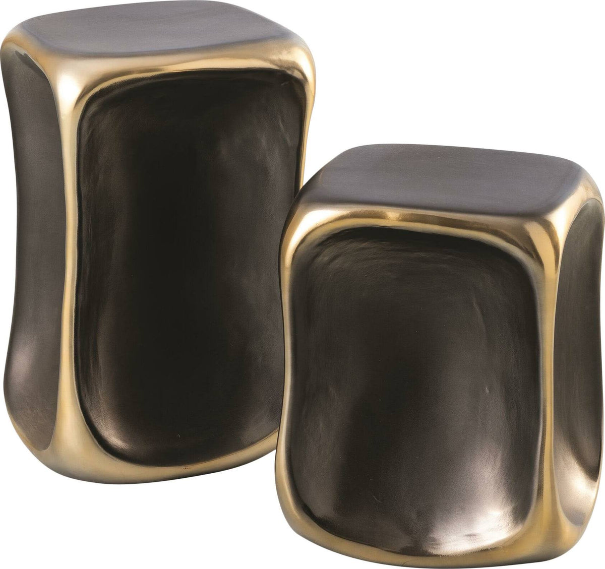Black/Gold Accent Table O712