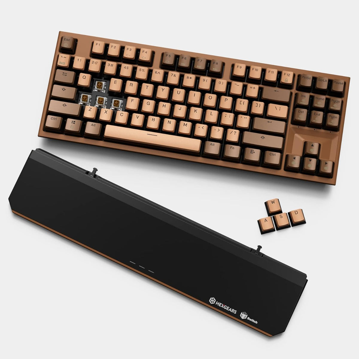 Wireless Mechanical Keyboard with Blue Kailh Box Switches X816