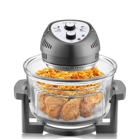 16 qt. Graphite Oil-Less Air Fryer with Built-in Timer H823929