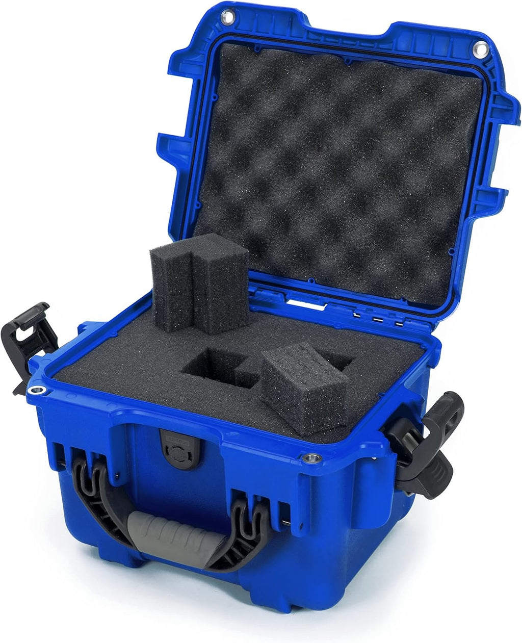 Blue Waterproof Hard Case with Foam Insert, Pack of 2 J737
