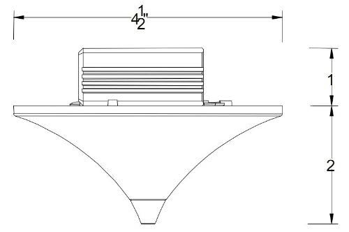 Monopoint Canopy Dark Bronze R15866