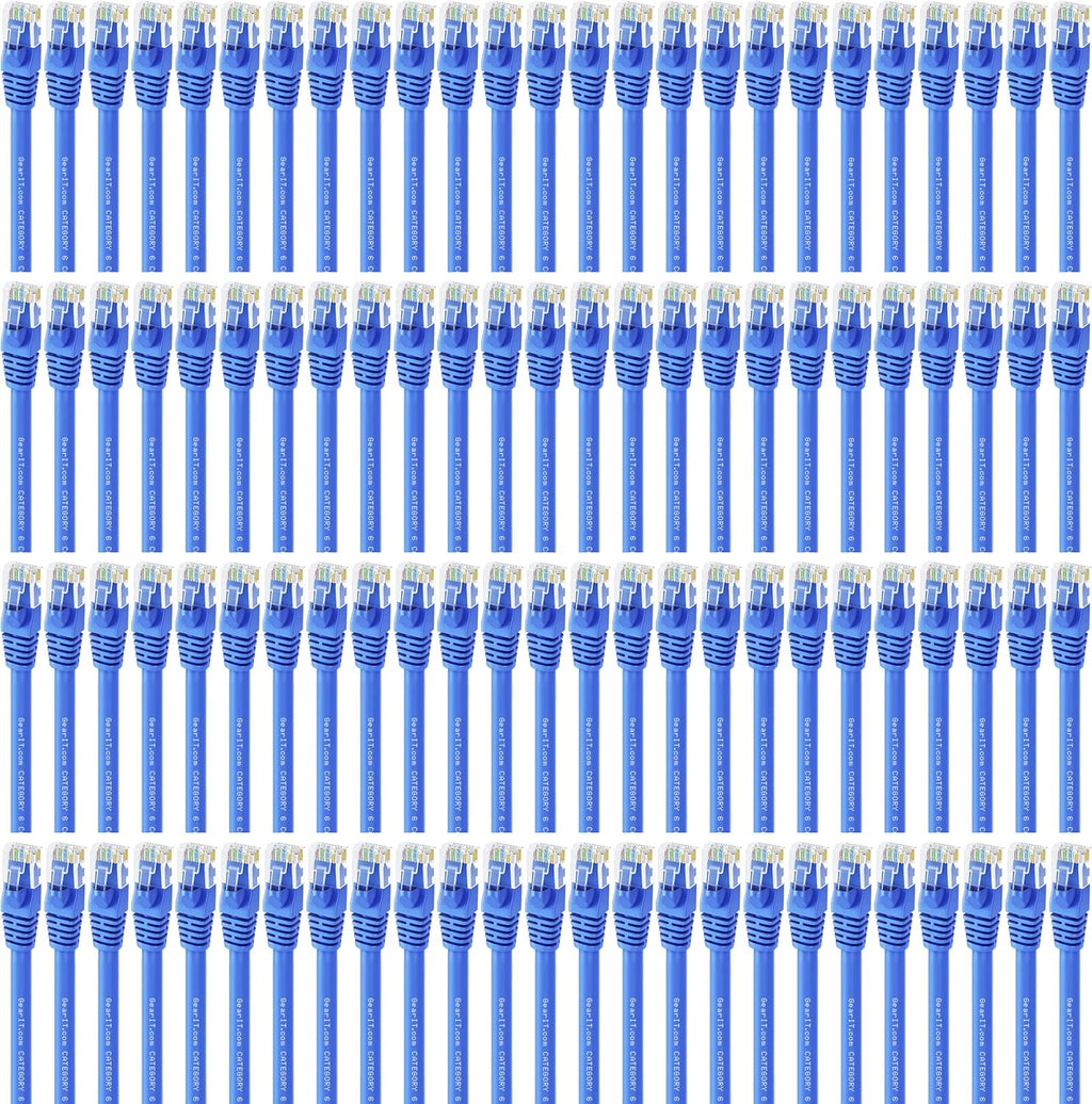 Cat 6 Snagless Ethernet Cable 0.5 Feet Blue B2194