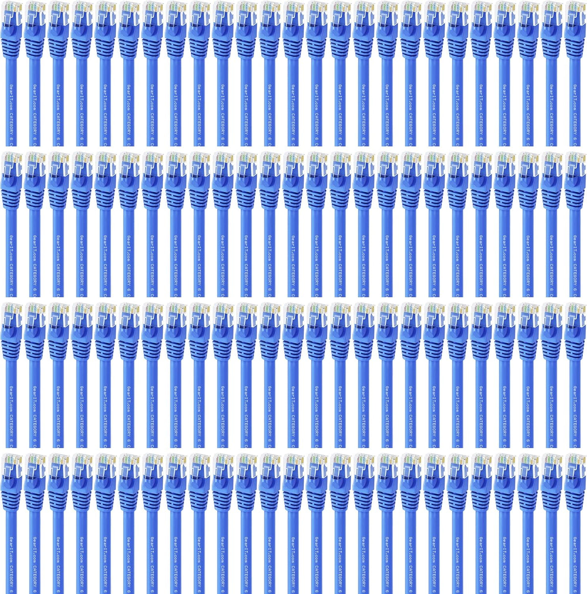 Cat 6 Snagless Ethernet Cable 0.5 Feet Blue B2194