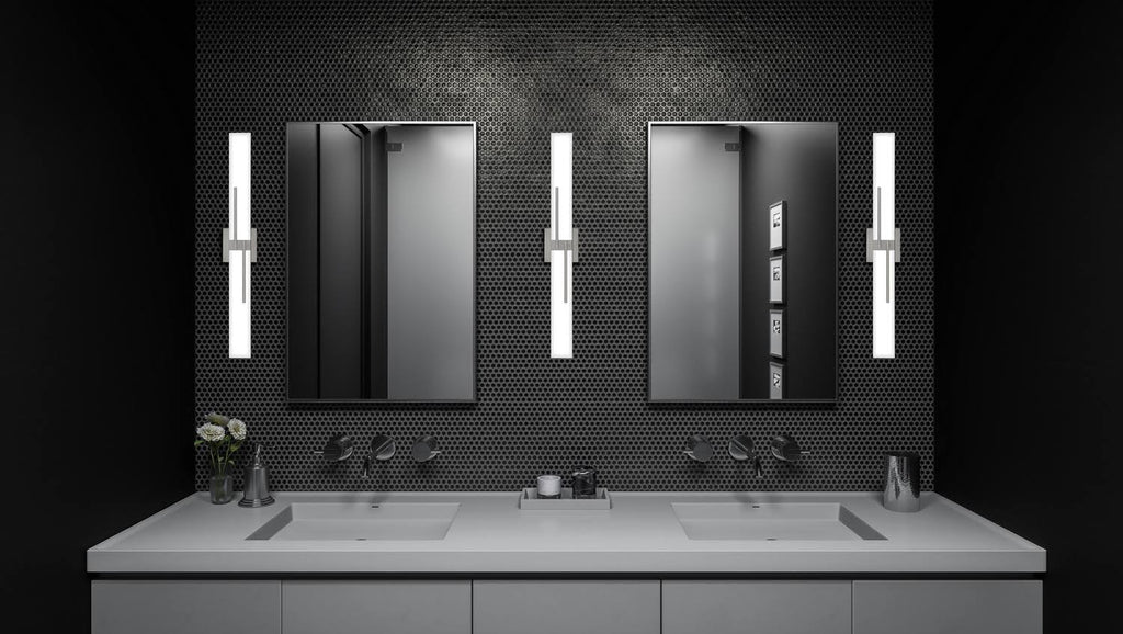 Brushed Nickel Bath Light X256785